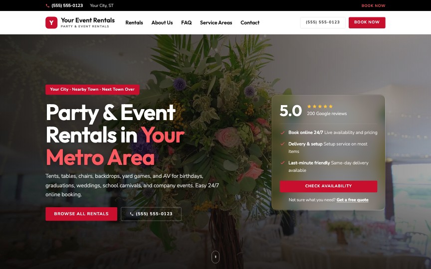 Tents and Events 1